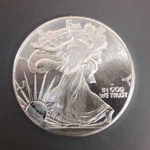 1oz Silver Round .999 FINE SILVER